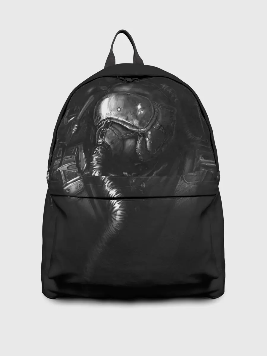 Рюкзак джинсовый / Чернозём - Пилот