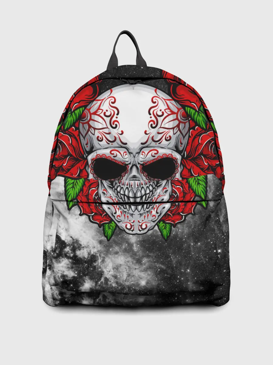 Рюкзак джинсовый / Skull and Roses
