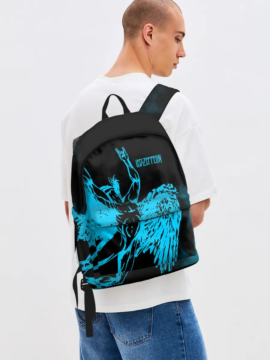 Рюкзак джинсовый / Led Zeppelin