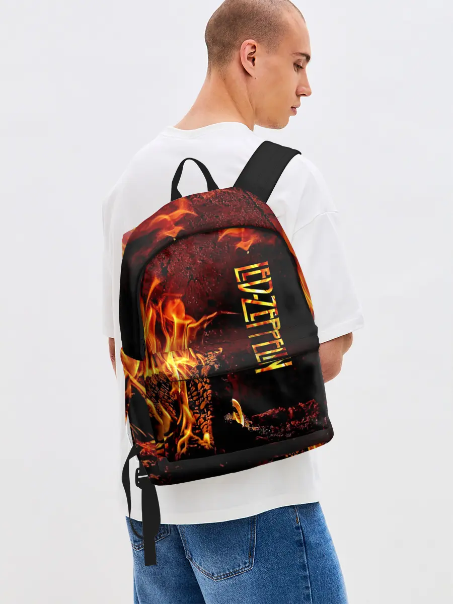 Рюкзак джинсовый / Led Zeppelin