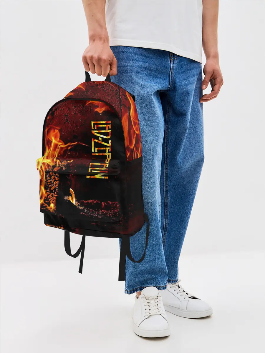 Рюкзак джинсовый / Led Zeppelin