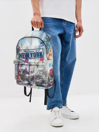 Рюкзак джинсовый / New York