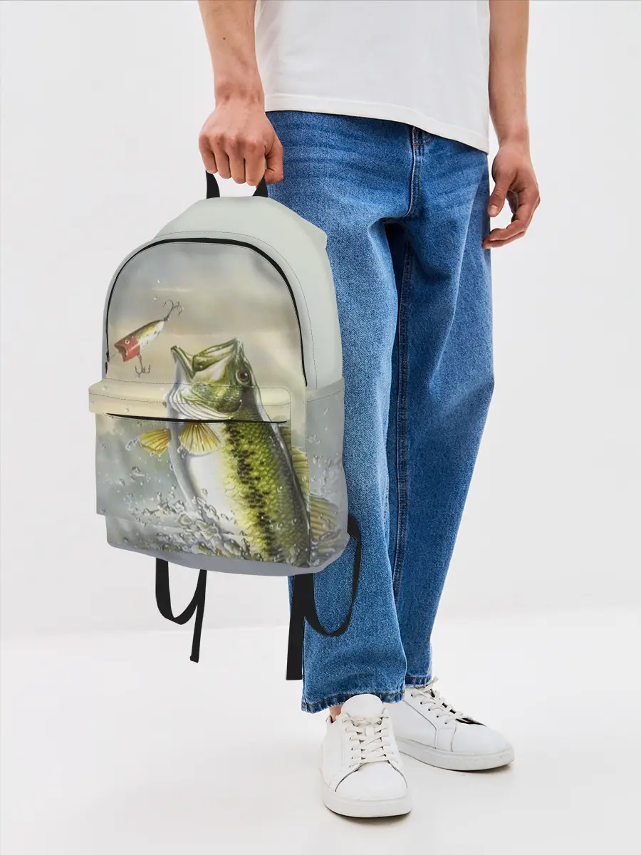 Рюкзак джинсовый / Рыбалка