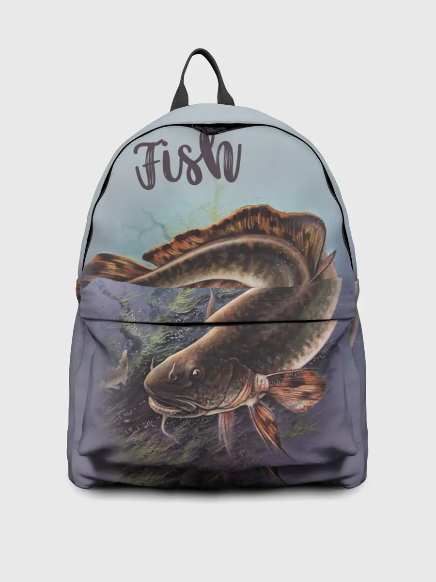 Рюкзак джинсовый / Fish