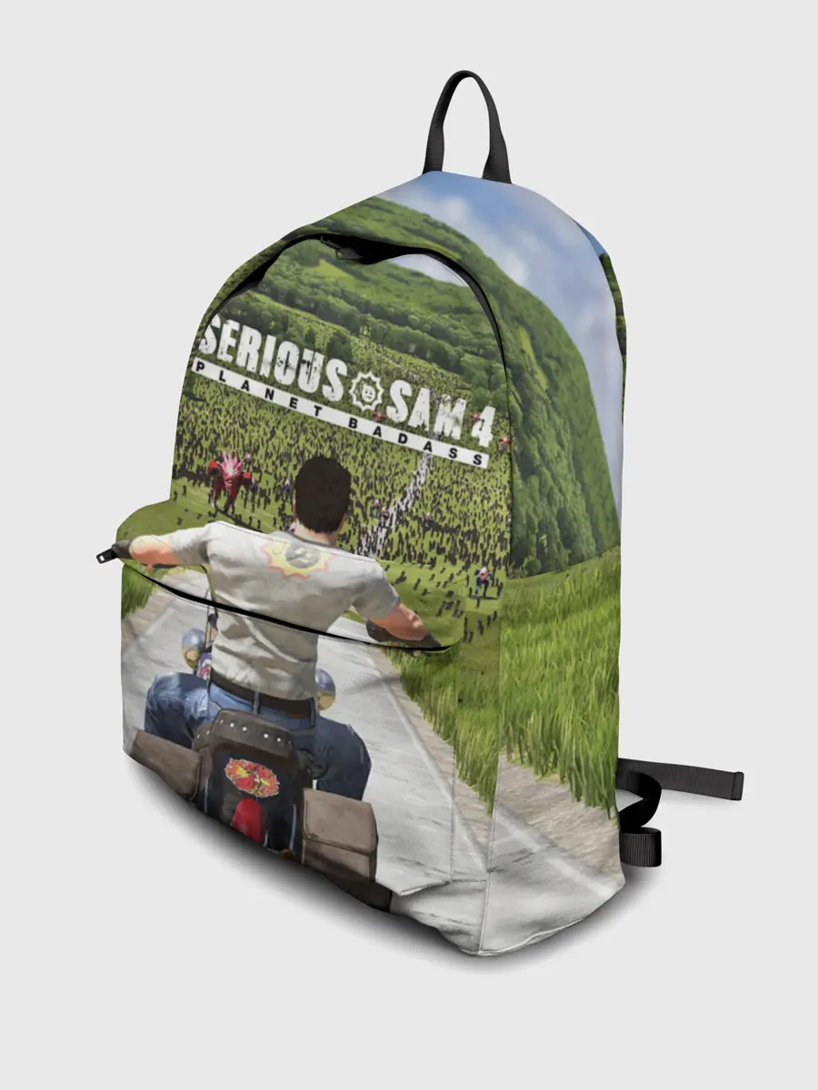 Рюкзак джинсовый / SERIOUS SAM 4: PLANET BADASS