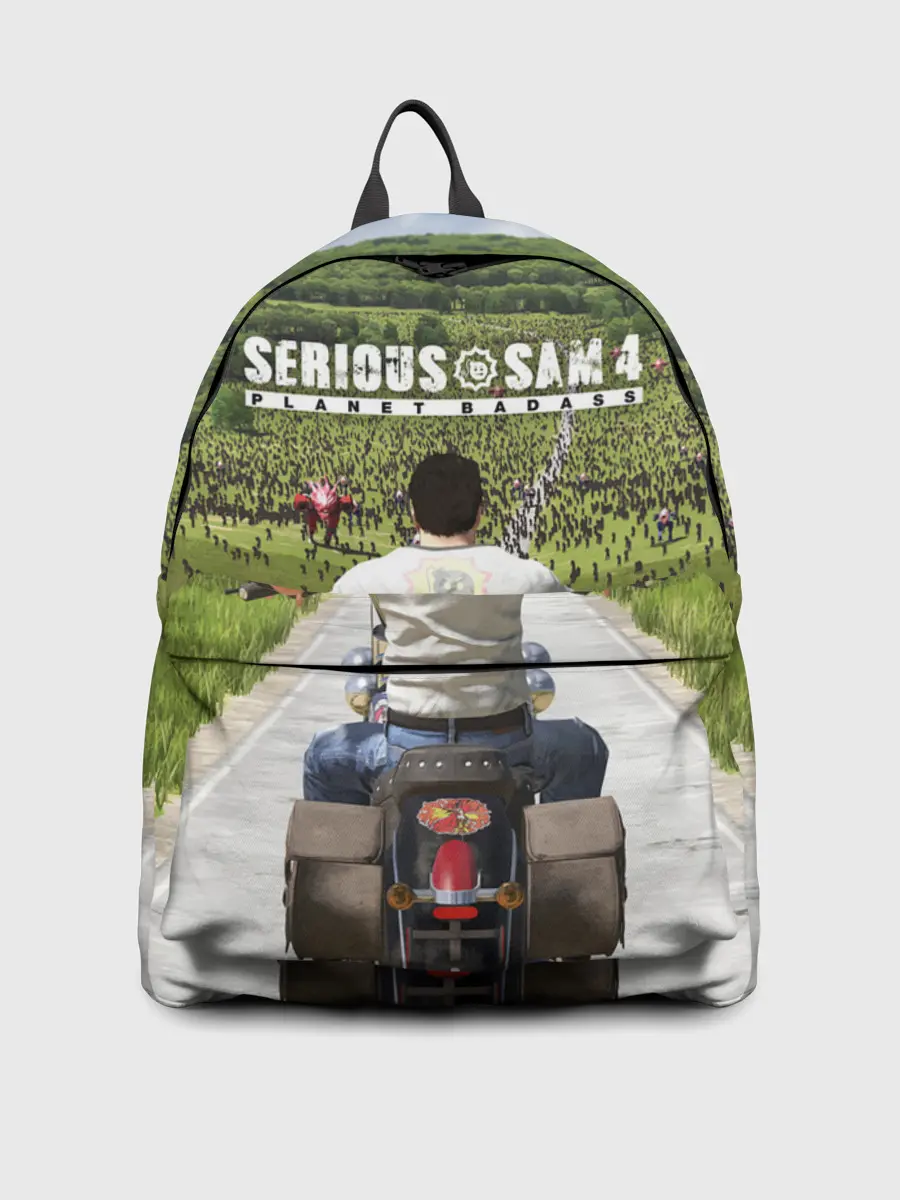 Рюкзак джинсовый / SERIOUS SAM 4: PLANET BADASS