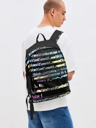 Рюкзак джинсовый / ПРОГРАММИСТ