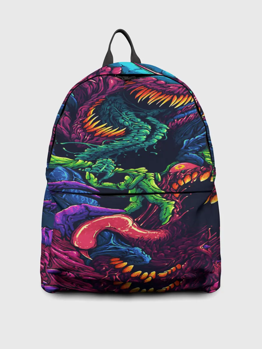 Рюкзак джинсовый / CS GO hyper beast skin