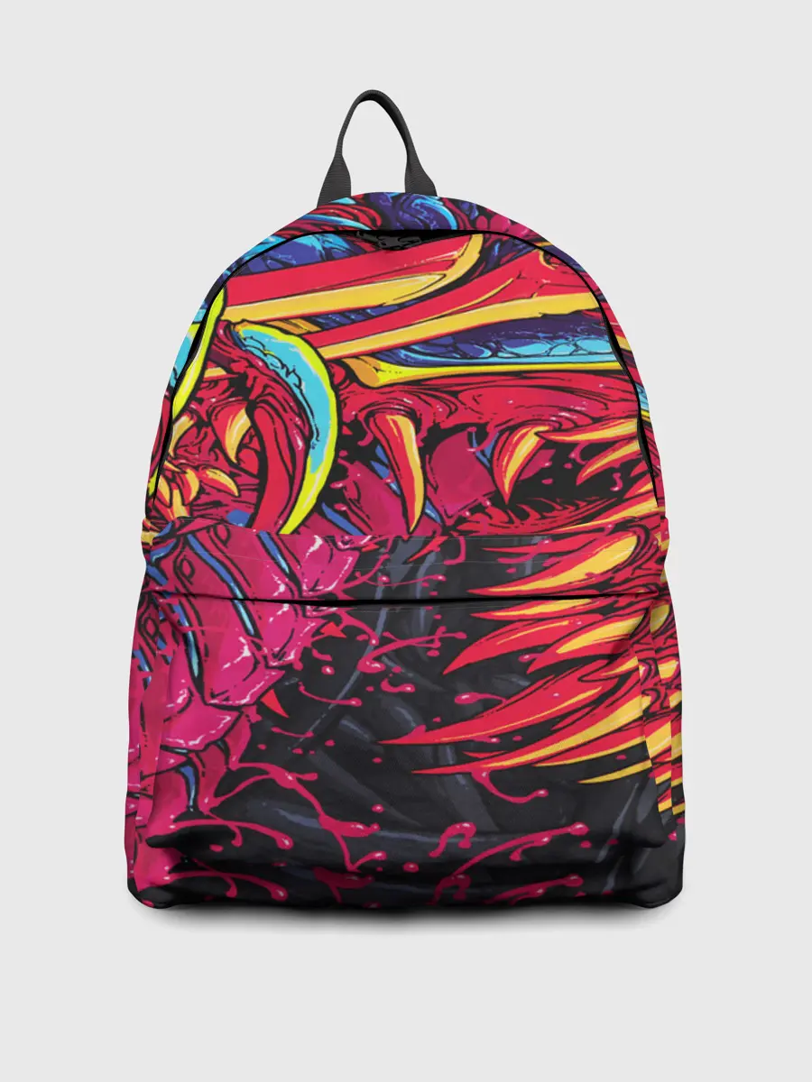 Рюкзак джинсовый / CS GO hyper beast skin