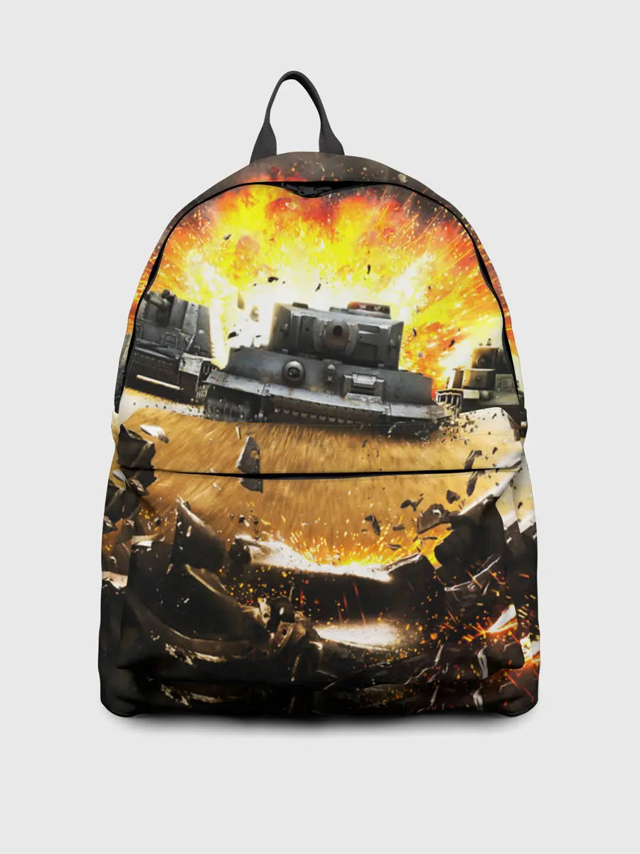 Рюкзак джинсовый / ТАНКИ