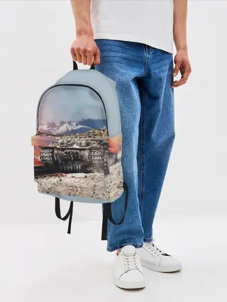 Рюкзак джинсовый / ТАНК