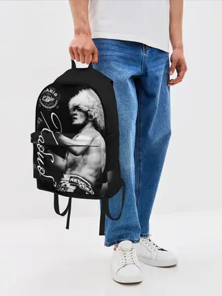 Рюкзак джинсовый / Хабиб Нурмагомедов
