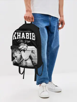 Рюкзак джинсовый / Хабиб Нурмагомедов