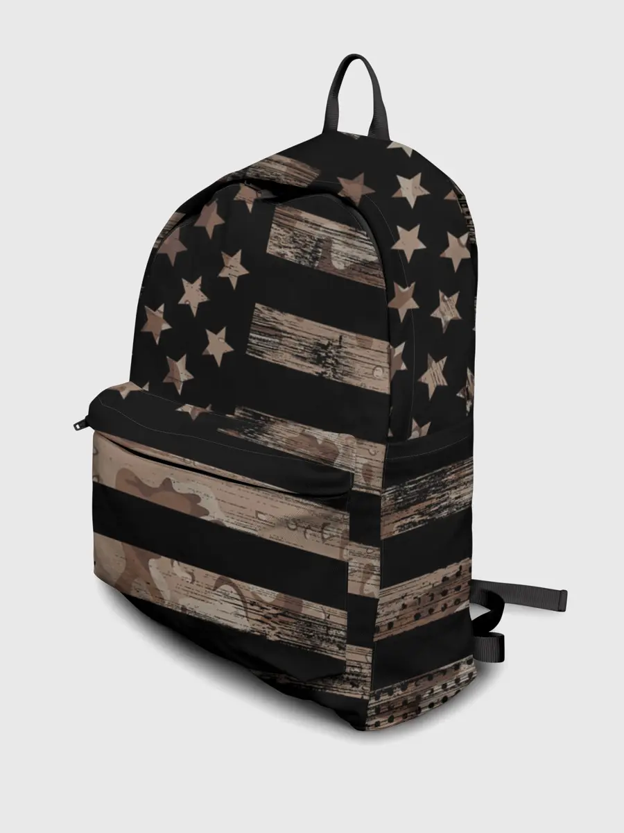 Рюкзак джинсовый / American Flag Camo