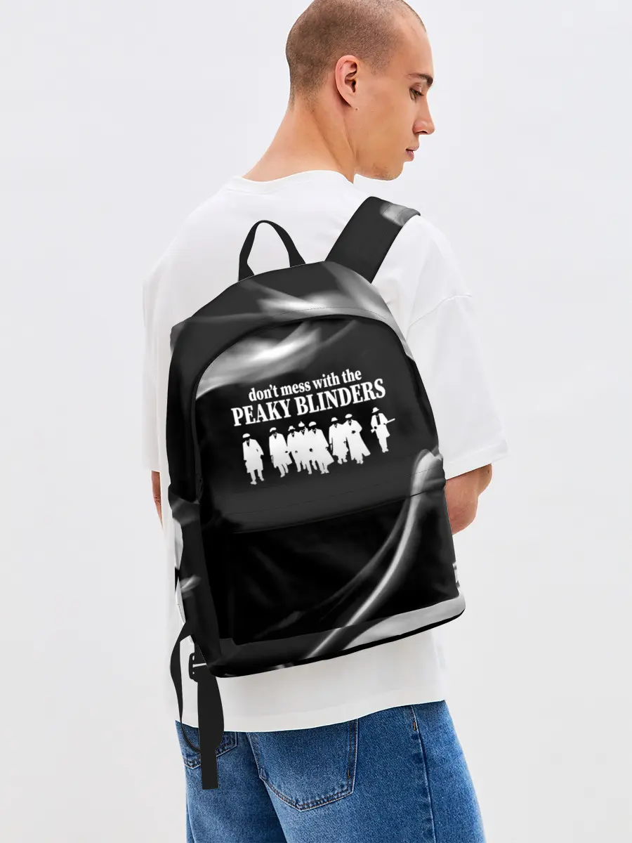 Рюкзак джинсовый / Острые козырьки