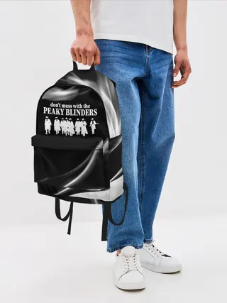 Рюкзак джинсовый / Острые козырьки