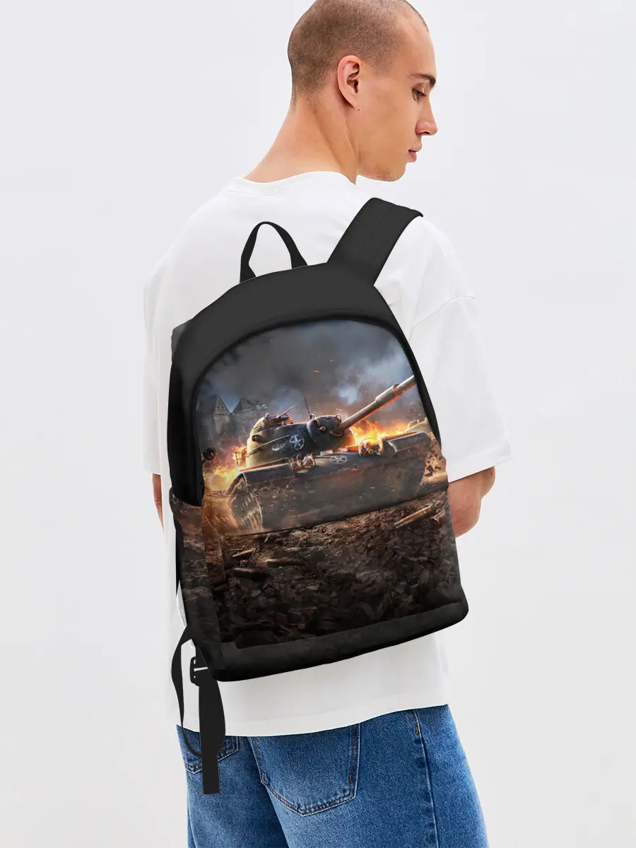 Рюкзак джинсовый / ТАНК