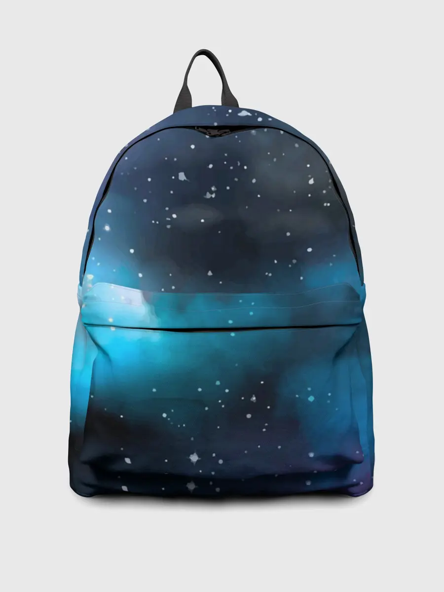 Рюкзак джинсовый / Рисованный Космос