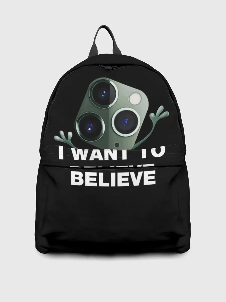 Рюкзак джинсовый / Мы Пришли с Миром