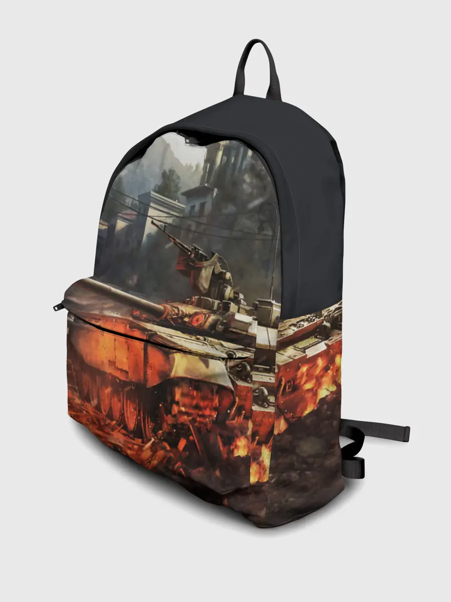 Рюкзак джинсовый / ТАНКИ