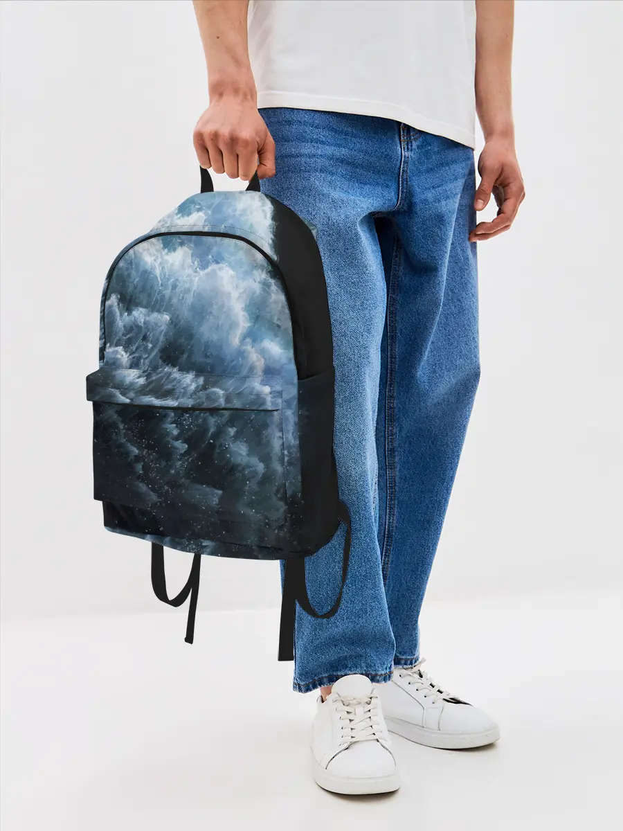 Рюкзак джинсовый / Обои iPhone 11 Pro