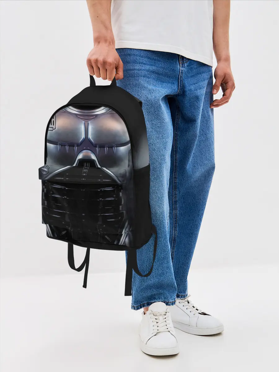 Рюкзак джинсовый / Робокоп