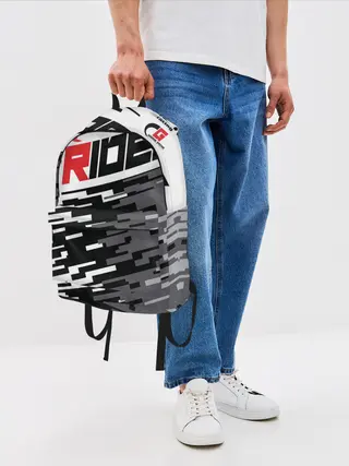 Рюкзак джинсовый / Форма для мотокросса FOX