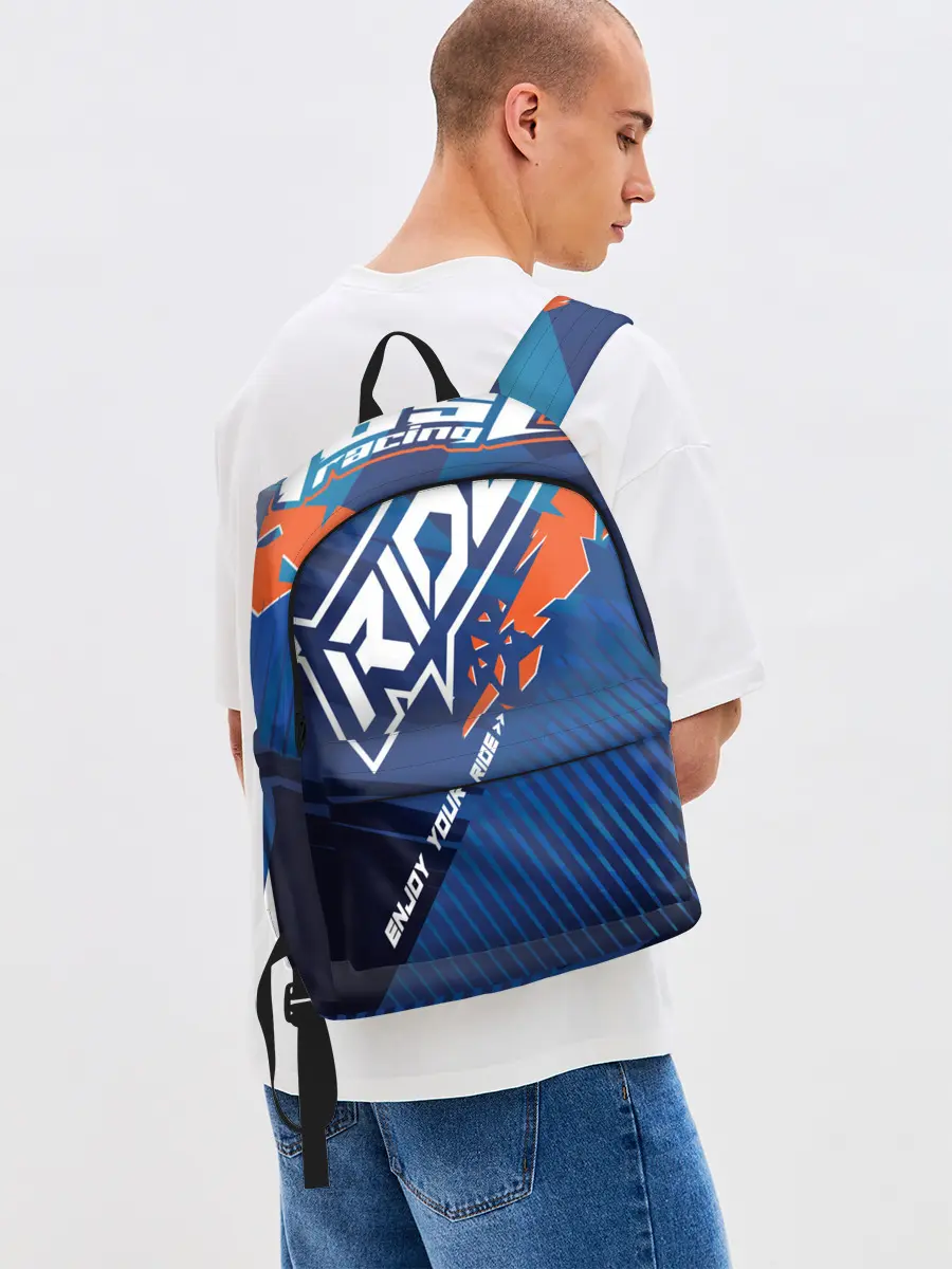 Рюкзак джинсовый / Форма для мотокросса FOX