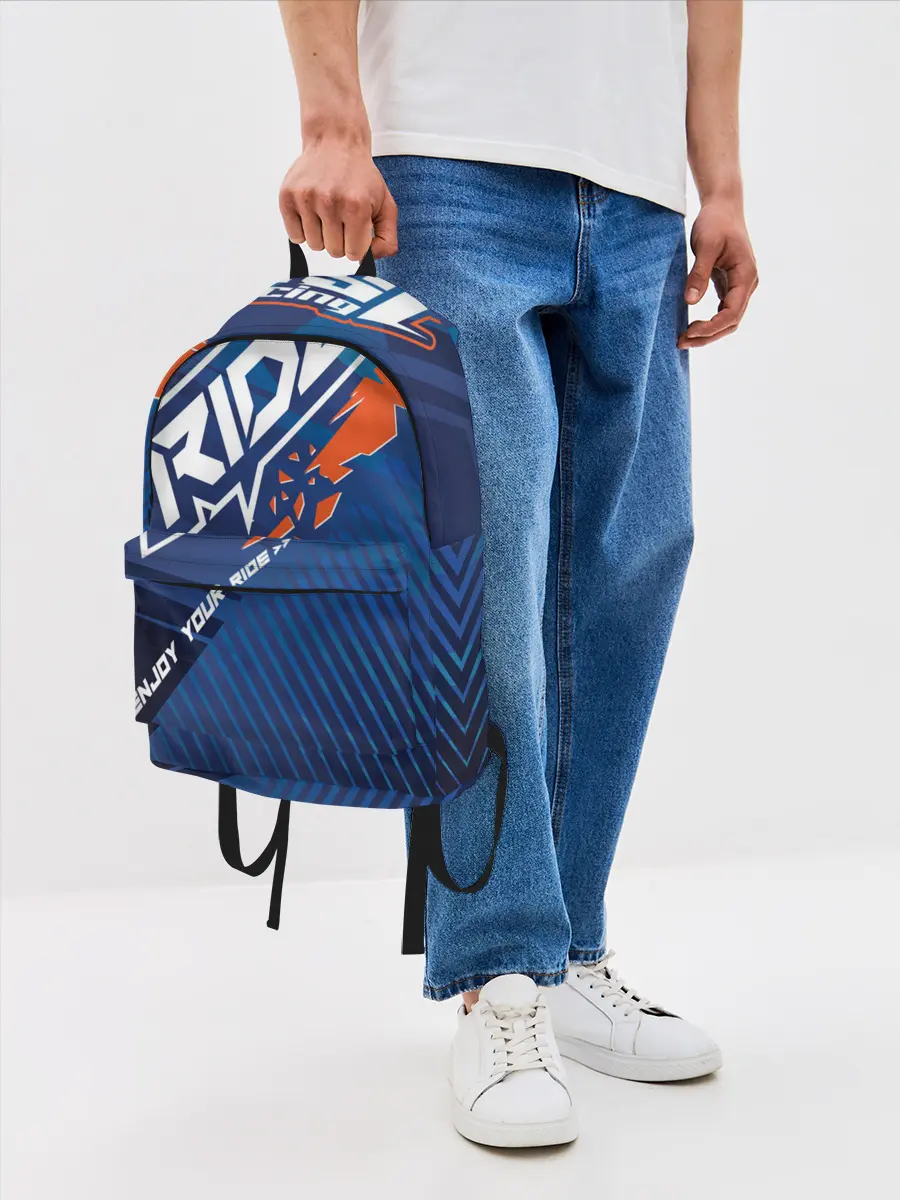 Рюкзак джинсовый / Форма для мотокросса FOX