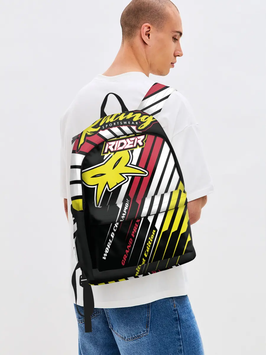 Рюкзак джинсовый / Форма для мотокросса FOX