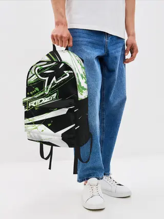 Рюкзак джинсовый / Форма для мотокросса FOX