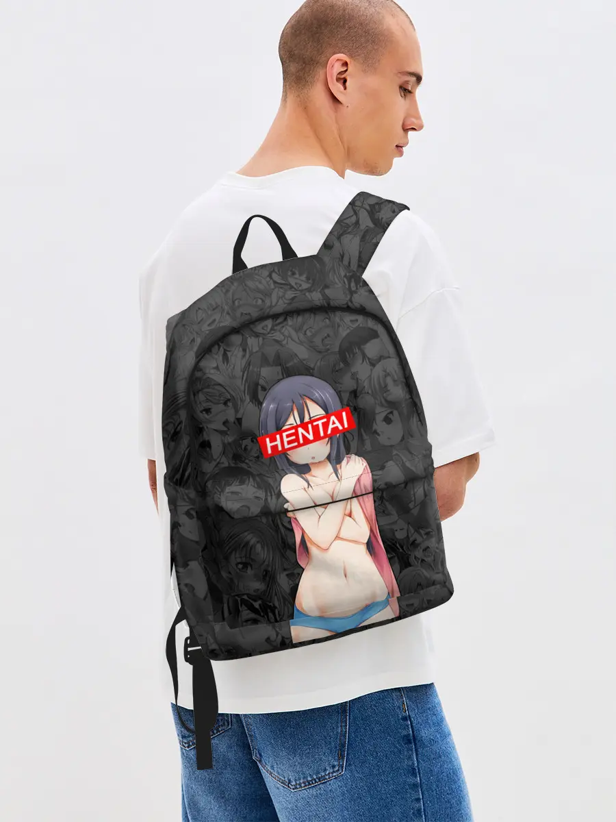 Рюкзак джинсовый / Японская анимация