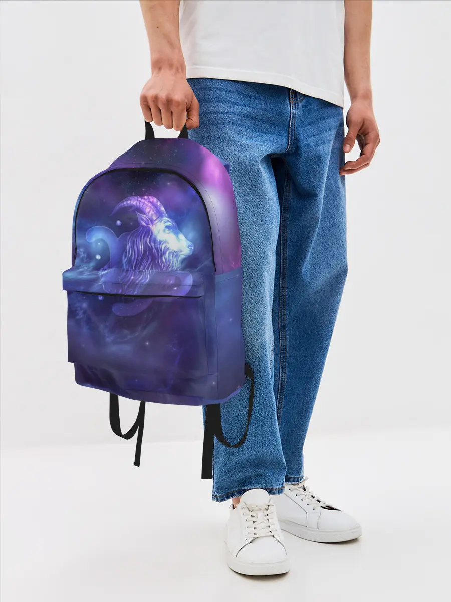 Рюкзак джинсовый / Козерог