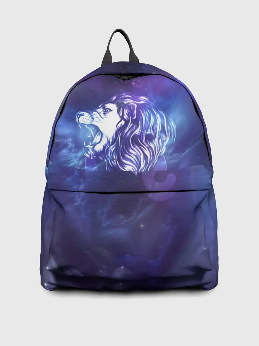 Рюкзак джинсовый / Лев