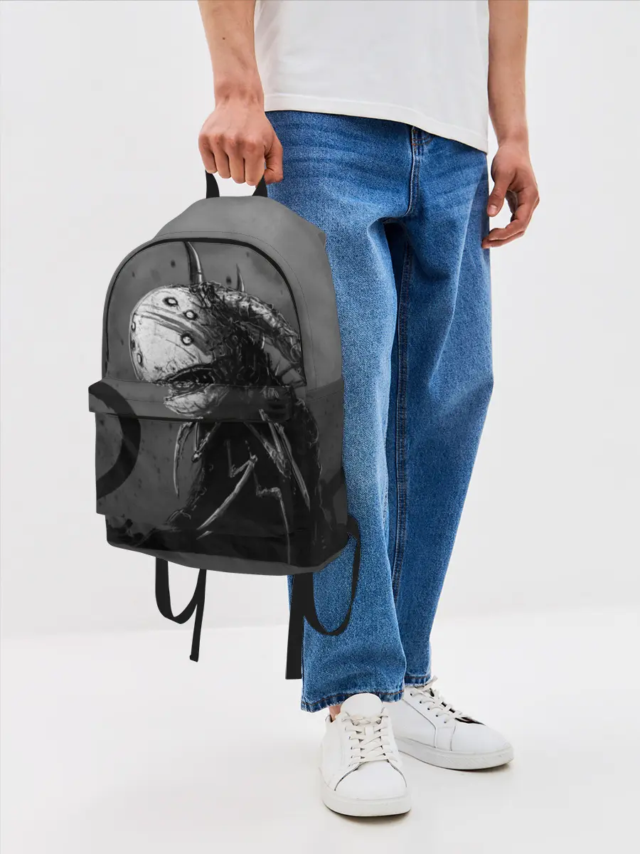 Рюкзак джинсовый / Чернозём - Хронос