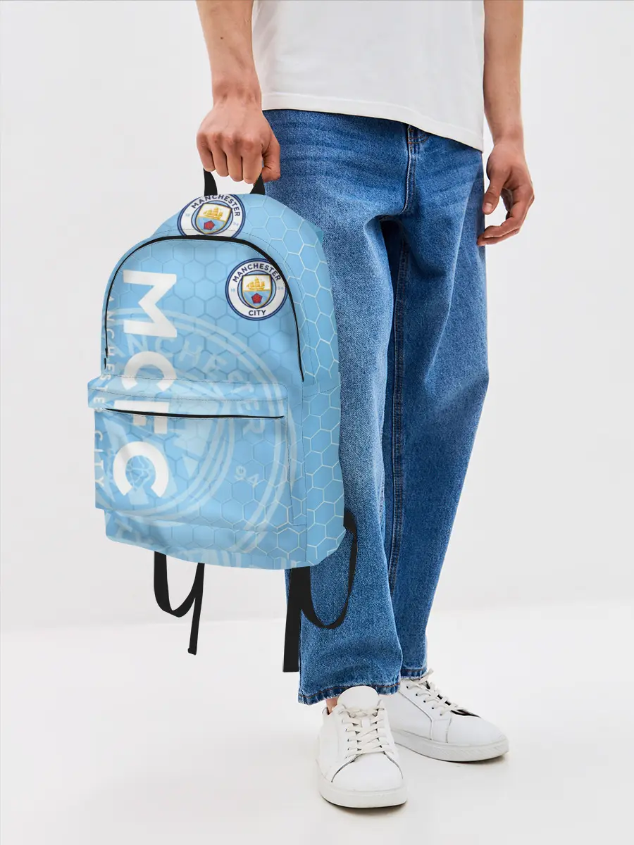 Рюкзак джинсовый / Манчестер Сити
