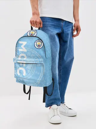 Рюкзак джинсовый / Манчестер Сити