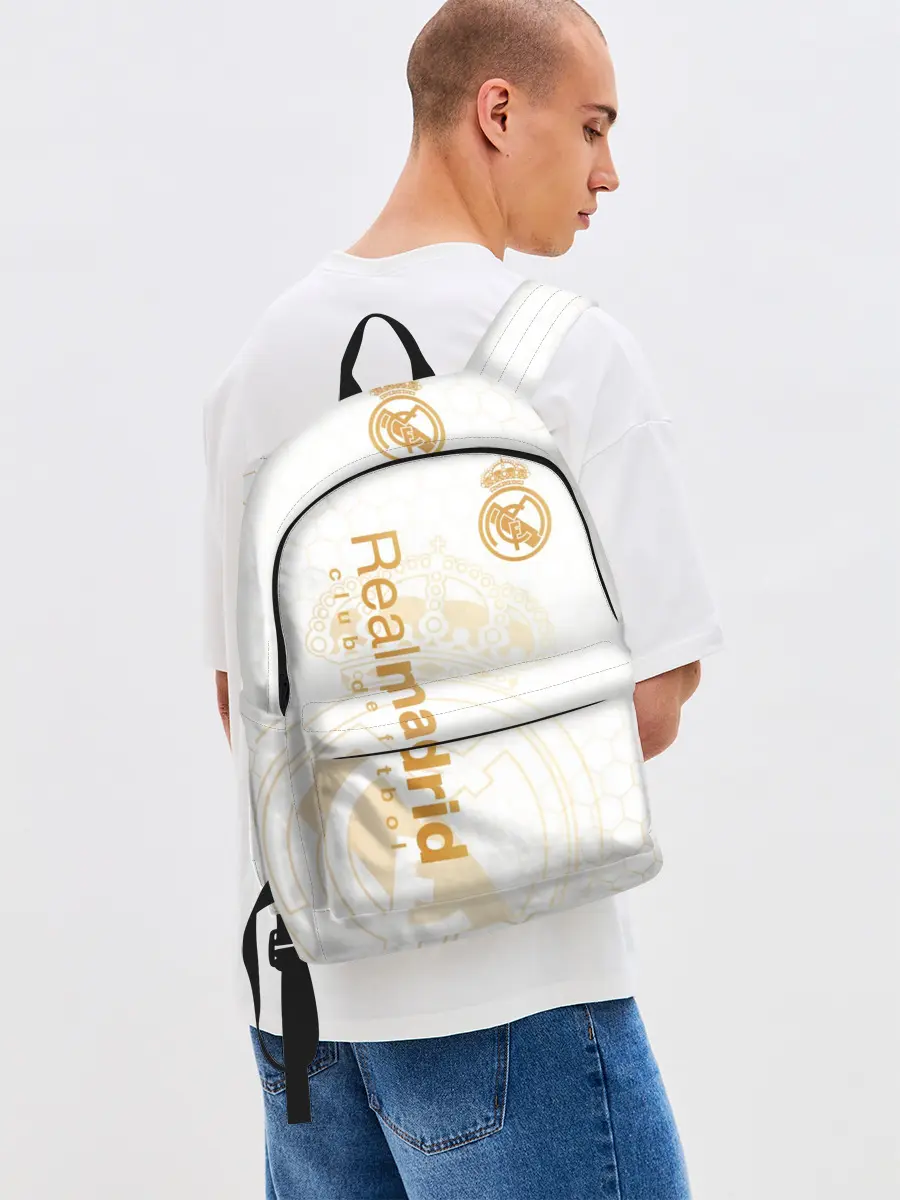 Рюкзак джинсовый / Реал Мадрид