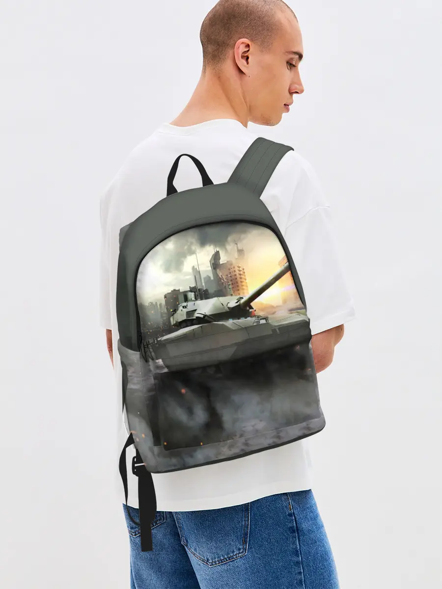 Рюкзак джинсовый / ТАНК