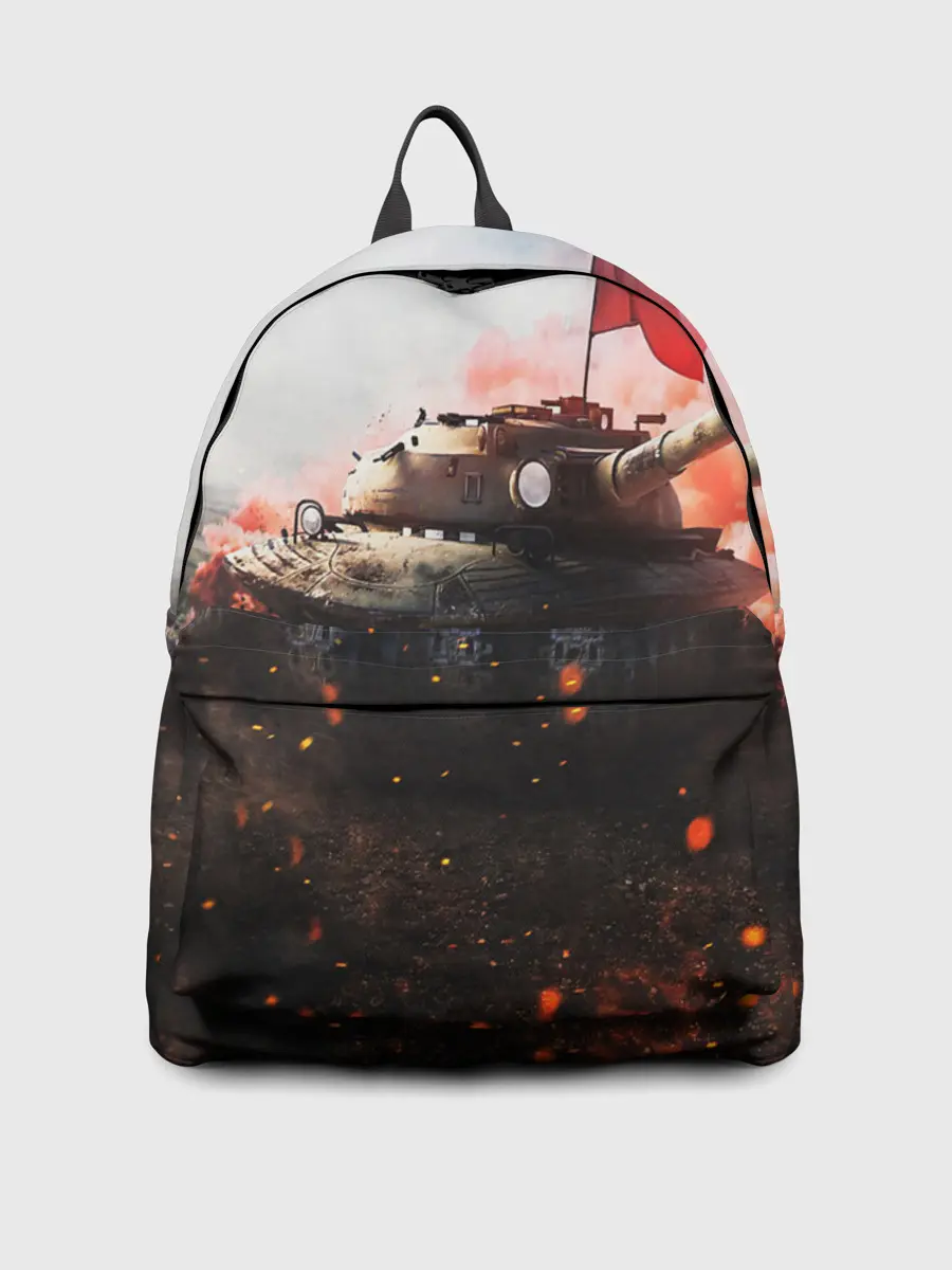 Рюкзак джинсовый / ТАНК СССР