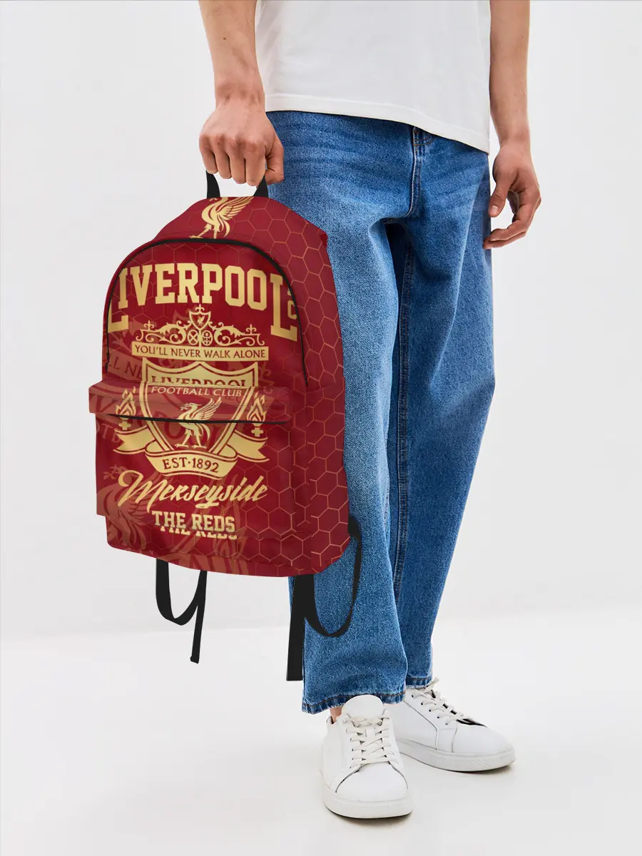 Рюкзак джинсовый / Ливерпуль