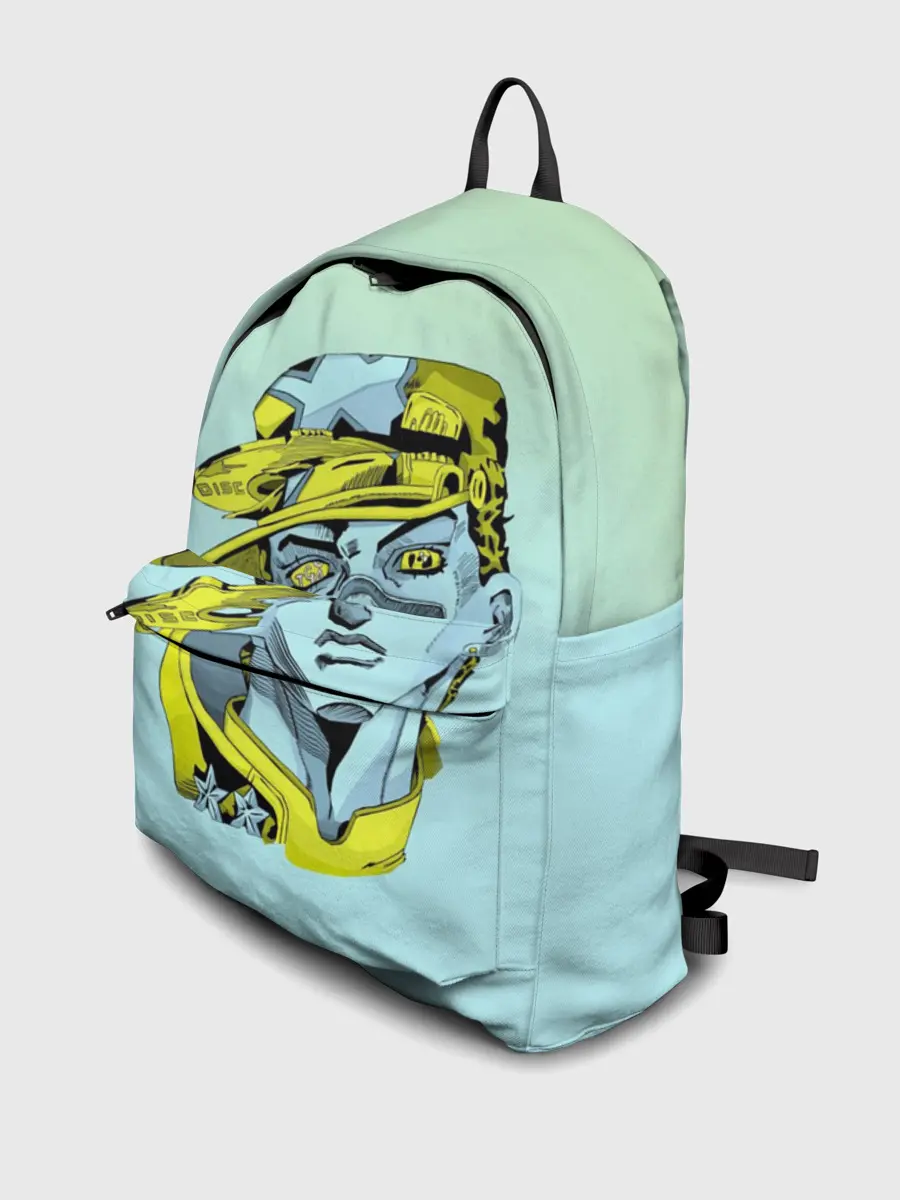 Рюкзак джинсовый / Дзётаро кудзе бирюза