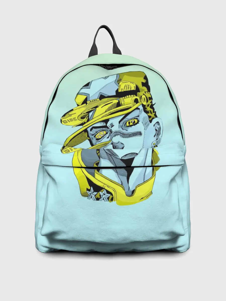 Рюкзак джинсовый / Дзётаро кудзе бирюза