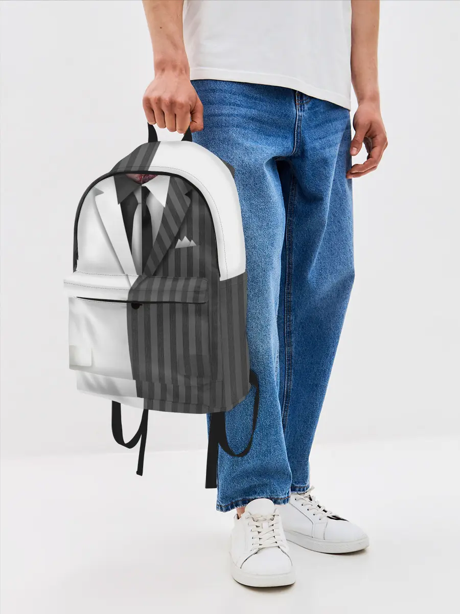 Рюкзак джинсовый / Двойной костюм