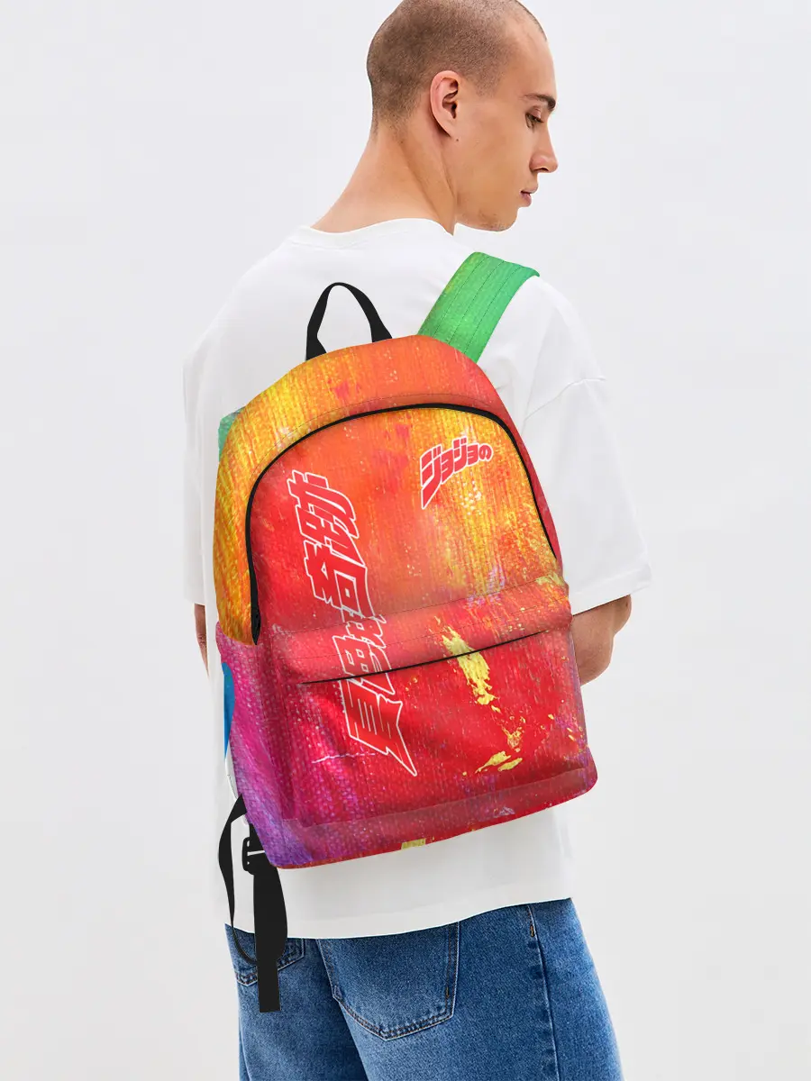 Рюкзак джинсовый / JoJo Bizarre Adventure