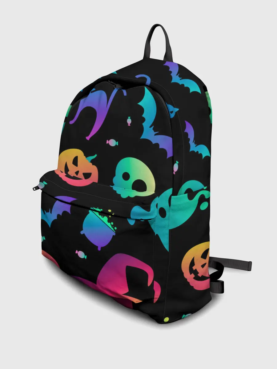 Рюкзак джинсовый / RAINBOW HALLOWEEN | ХЭЛЛУИН