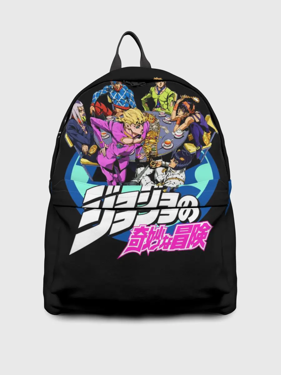 Рюкзак джинсовый / Jojo герои в кружке