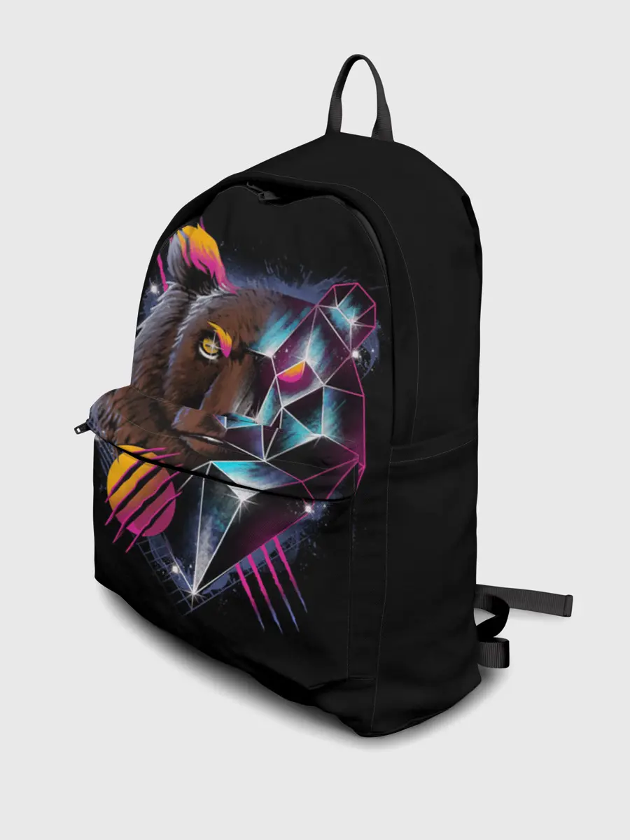 Рюкзак джинсовый / RETRO CYBER BEAR