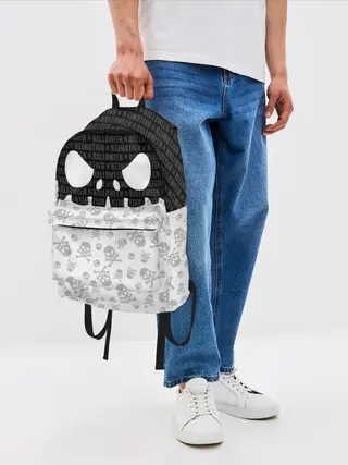 Рюкзак джинсовый / Halloween