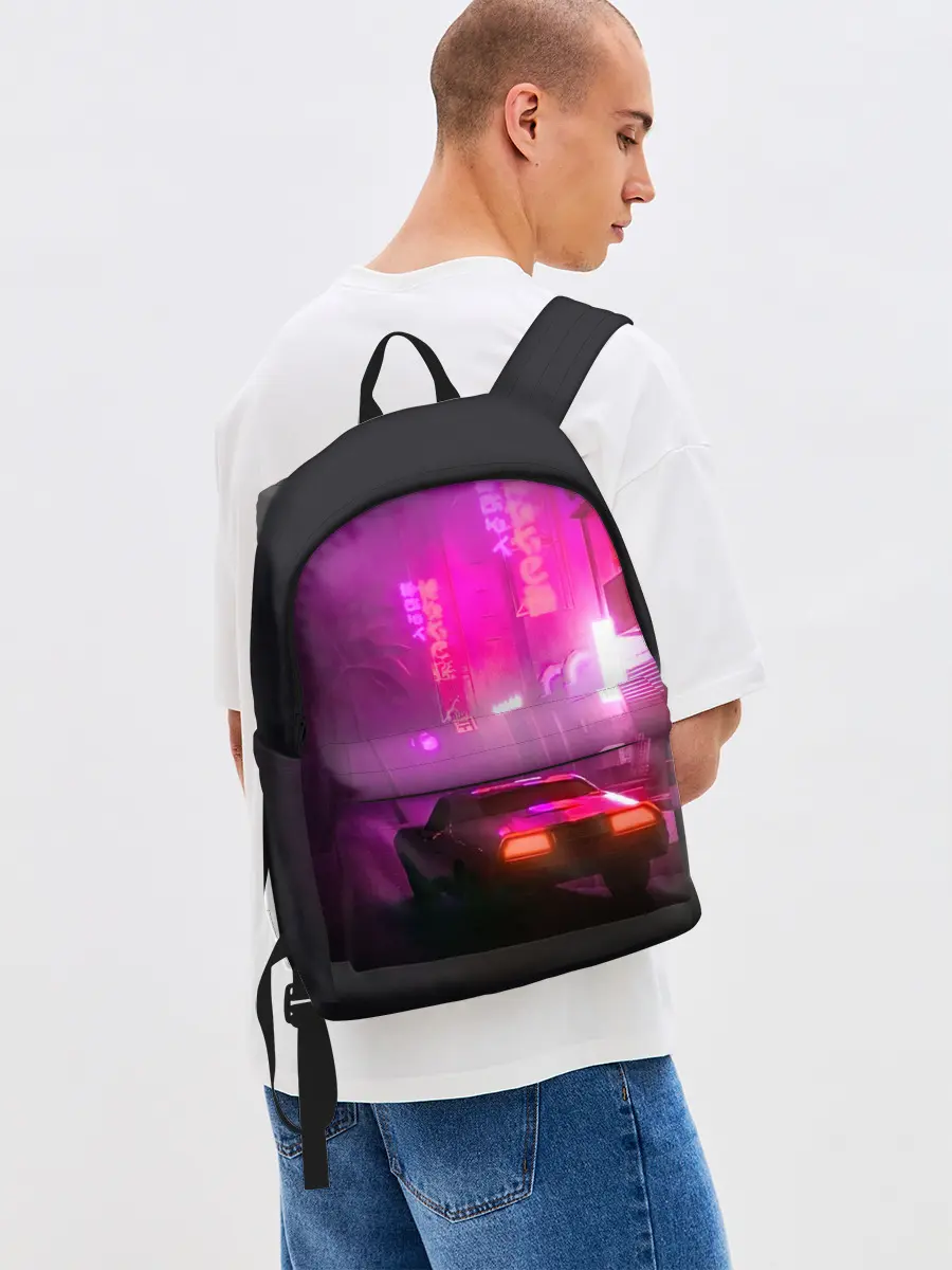 Рюкзак джинсовый / НЕОНОВЫЙ ГОРОД | NEON CITY